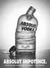 Absolut Impotence Wodka